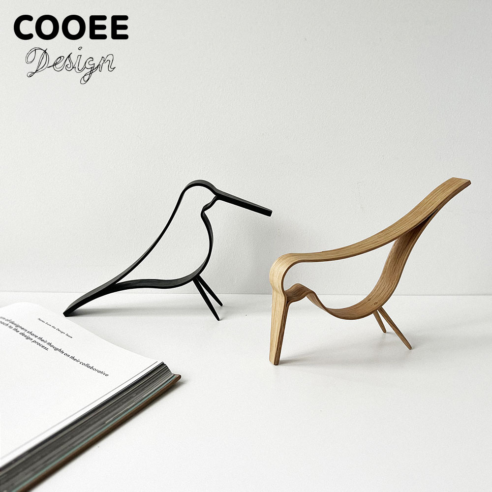 【レビューでクーポン&プレゼント】COOEE Design ウッディバード ミディアム 全2色 ( クーイーデザイン Woody Bird 鳥 オブジェ 木製 置き物 置物 飾り 玄関 おしゃれ かわいい シンプル スウェーデン 北欧 北欧雑貨 インテリアオブジェ インテリア ギフト )