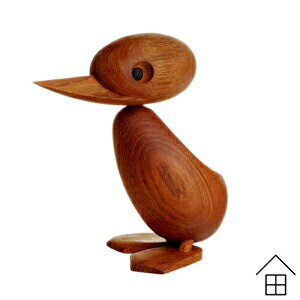 アーキテクトメイド ARCHITECTMADE 家鴨 ( 家鴨の親 )  duck【置き目品】( 木製オブジェ 飾りつけ 家鴨 木製遊び道具 北欧室内装飾 デンマーク王国 )