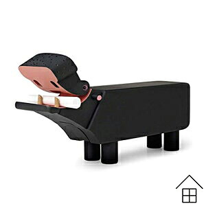 カイボイスン カバ ナチュラル / ブラック (正規代理店品 HIPOPOTAMUS HIPPO kay bojesen オブジェ 木製玩具 北欧雑貨 置物 動物 木製置物 )
