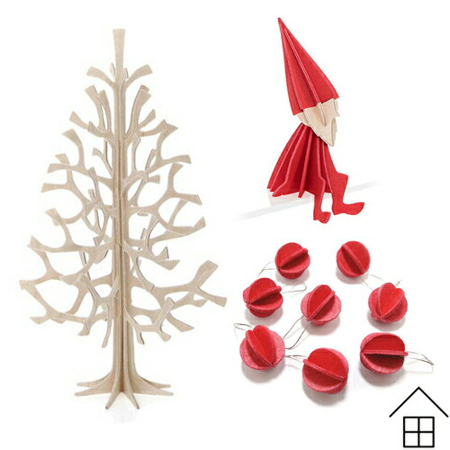 【セット】 Lovi (ロヴィ) クリスマス3点セットB (ロビ モミの木 LOVI ロビィ クリスマスツリー オーナメント エルフ クリスマス 妖精 プレゼント 北欧 ロヴィ)  [ 新生活 ]