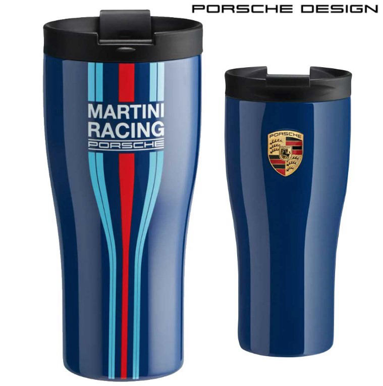 ラスト【Porsche MARTINI Racing】タンブラー 青 断熱 保温 ☆ 【Porsche MARTINI Racing】 タンブラー 青 断熱 保温