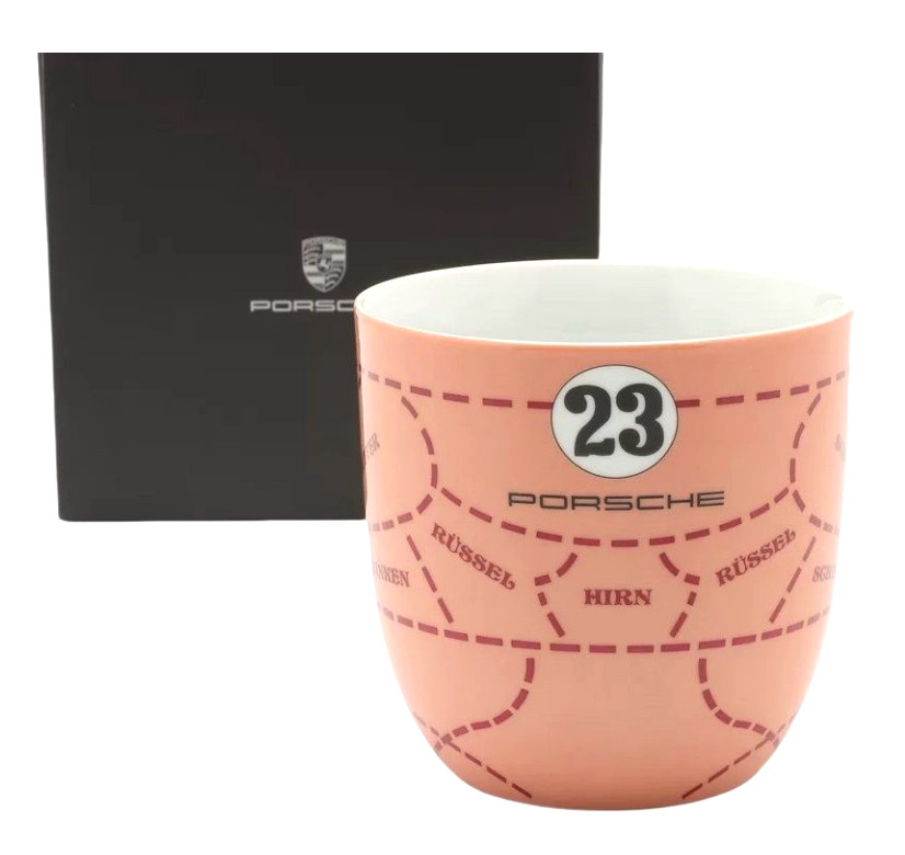 PORSCHE エスプレッソ カップ&ソーサ― 口径約5.5×H5.5cm 4客セット ポルシェ C&S コップ ノベルティ 未使用 H19041426A9 ポルシェ 純正 エスプレッソカップ クリスマス 90ml