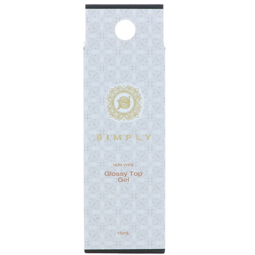 楽天市場 シンプリー Simply ノンワイプグロッシートップジェル 15ml ジェルネイル クリアジェル ノンワイプトップ C Dネイリスト情報 コスメ ドラッグny コスメ ドラッグｎｙ