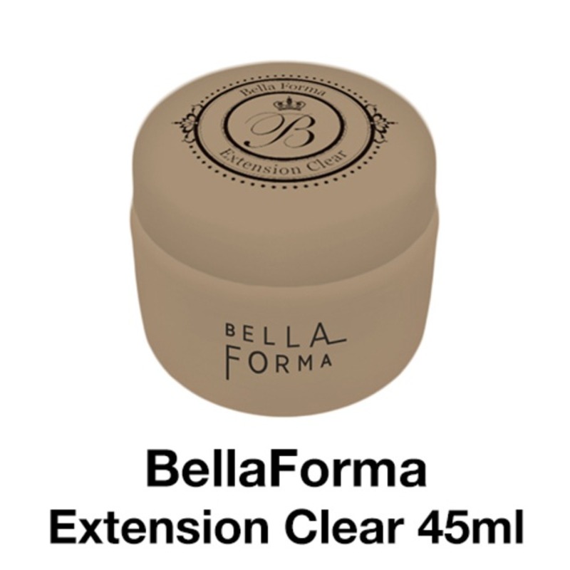 【6/5 当店尖んがり10倍!百貨店SALE執り行なう中】ジェルネイル クリアジェル ベラフォーマ Bellaforma イクステンションクリア 45ml 請負師 伸展