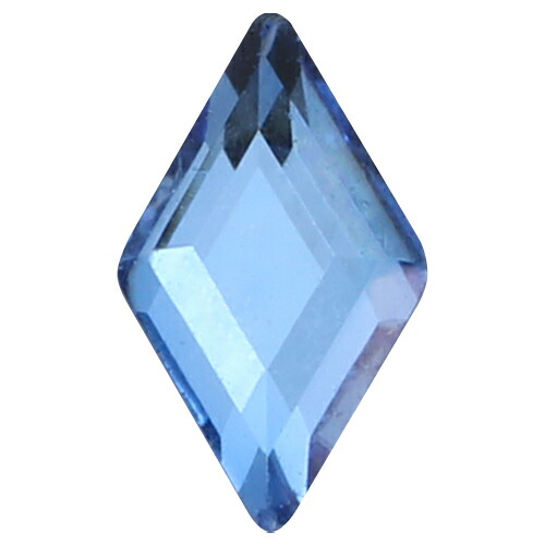 楽天市場】アクリルミラーストーン ひし形（P762） 11×19mm 13.青