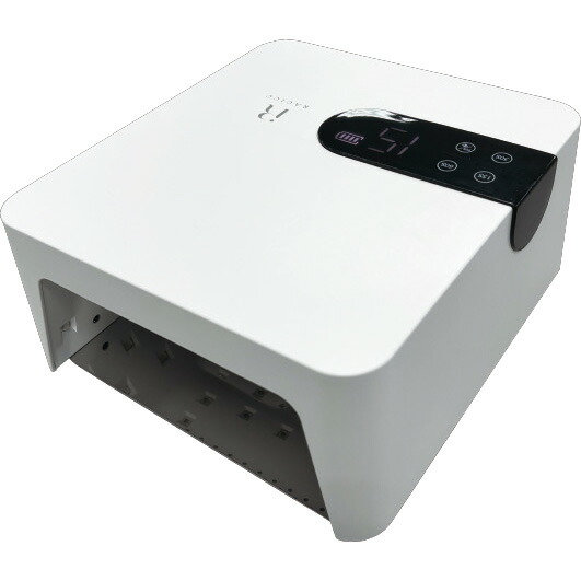 ジェルネイル ジェルライト ローロ Rooro RACICC 充電式ネイルライト ＬＥＤライト ろーろ ラシック ライト タイマー センサー 自動点灯機能付き ローヒートモード搭載 コードレスフットネイル対応