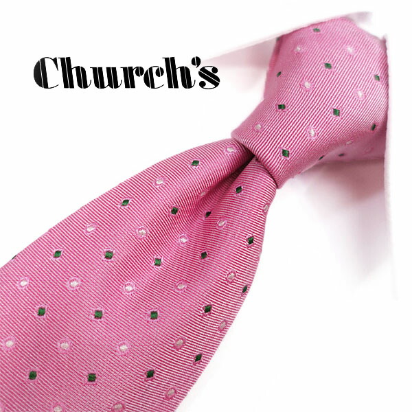 楽天市場 英国女王賞受賞 イギリス製 チャーチ ネクタイブランドネクタイ Cr46ローズピンク グリーン 8cm幅 Church S チャーチネクタイ ネクタイ ブランド ストライプ ドット 小紋 送料無料 ｒｅｄ ｒｏｓｅ