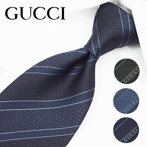 GUCCI グッチ ネクタイ ALISE 499694 4B002 未使用品 GUCCI（グッチ） GUCCI ALISE ネクタイ Necktie【ブルー】 499694