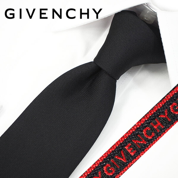 無料長期保証 ジバンシー ナローネクタイ 6 5cm幅 Givenchy ジバンシーネクタイ ネクタイ ブランド ブラック レッド Giv29 超激安 Nikispartyplace Com