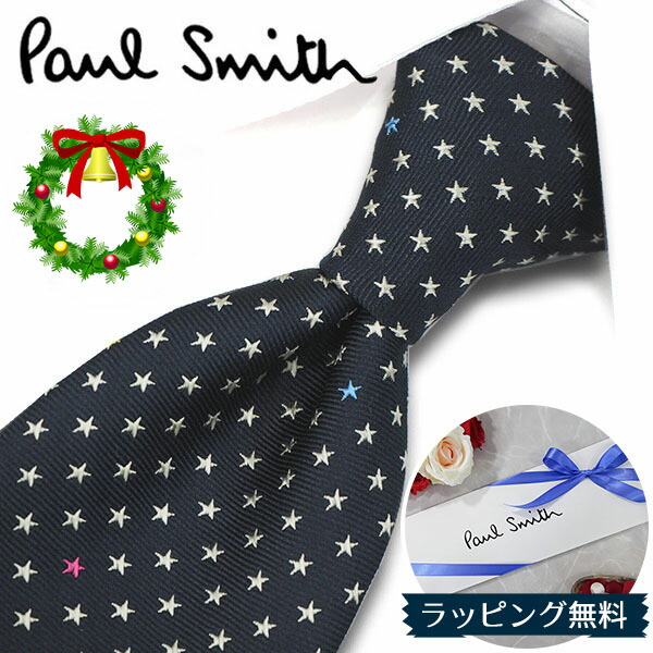 楽天市場】ポールスミス ネクタイ Paul Smith PS136 ドット ネイビー