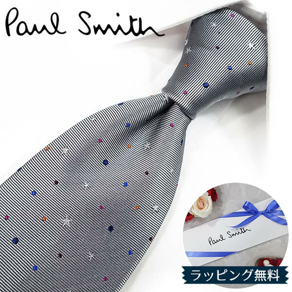 新品未使用　PaulSmith ポールスミス　ネクタイ 楽天市場】ポールスミス ネクタイ Paul Smith PS199 ベア グレー