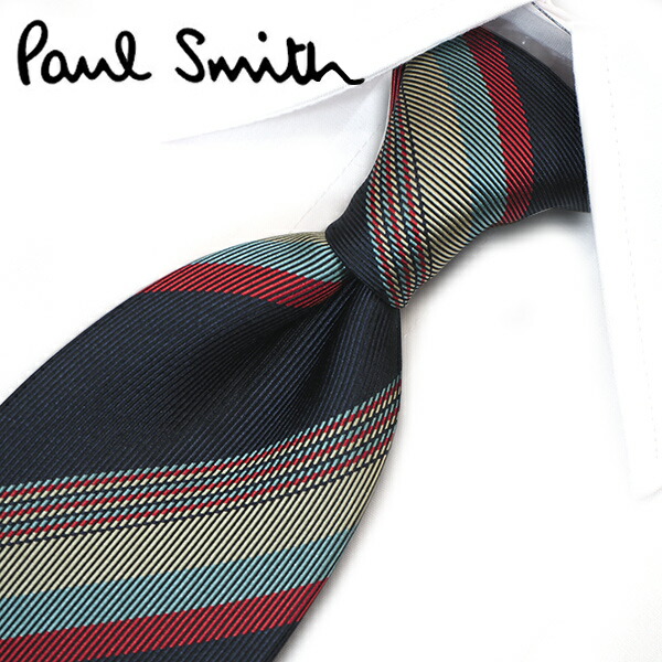 楽天市場 ポールスミス ネクタイ Ps192ストライプ Flu4 47 ネイビー ベージュ 8cm幅 Paul Smith ポールスミスネクタイ ネクタイ ブランド プレゼント おしゃれ シルク 送料無料 ｒｅｄ ｒｏｓｅ
