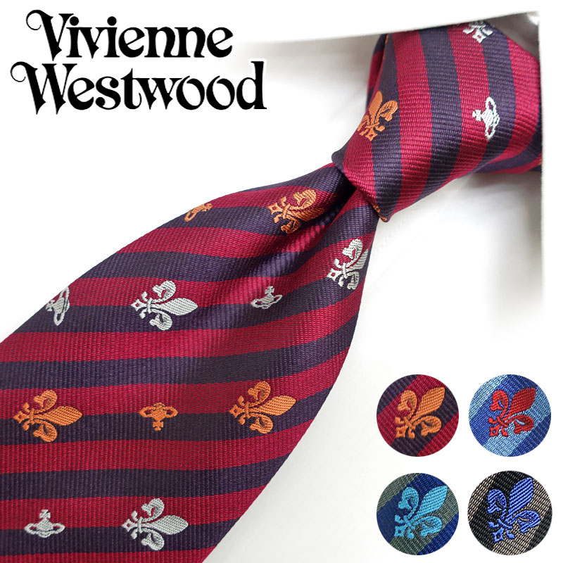 ヴィヴィアン 酉の方角木材 タイ (8.5糎幅)  Vivienne Westwood ヴィヴィアンネクタイ  タイ ブランド名/クリスマス/大売り出し 新作/誕生日/生まれ落ちる日/祝い事 父の日/入社祝い事/就職祝い事/ラッピング/差し上げ物/差し上げ物