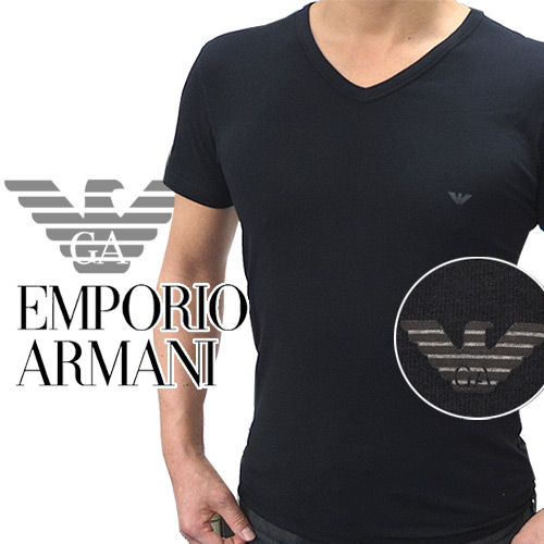 楽天市場 エンポリオアルマーニ Tシャツ 半袖 Vネック スリム メンズ フィット Emporio Armani エンポリオ アルマーニ ブランド Tシャツ ブラック 送料無料 ｒｅｄ ｒｏｓｅ