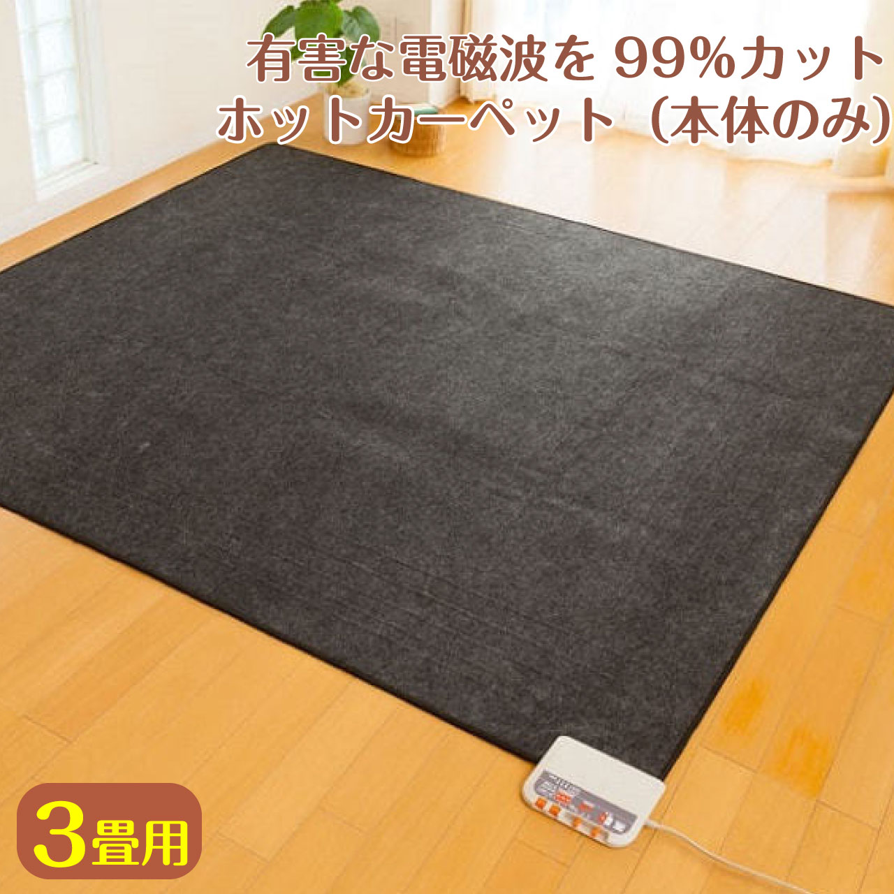 ゼンケン 電磁波99％カット 電気ホットカーペット ZCB-10P (1畳本体) Amazon | ゼンケン 電磁波99％カット 電気ホットカーペット ZCB