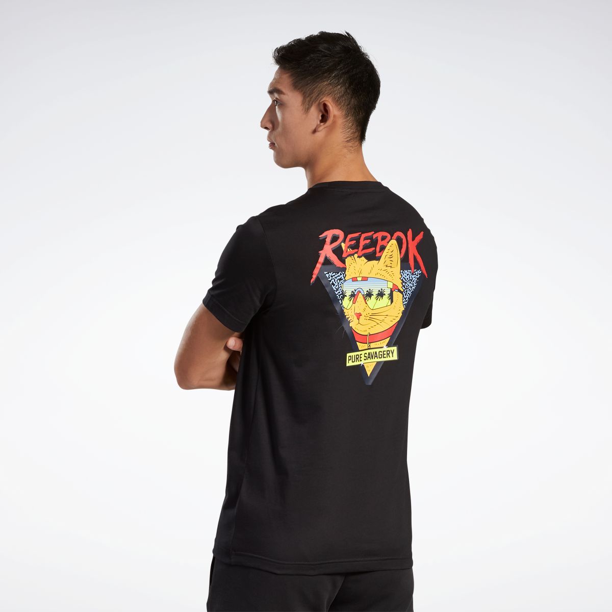 楽天市場 公式 リーボック Reebok グラフィック Tシャツ Graphic Tee メンズ Fr0024 トレーニング ウェア Reebok Online Shop 楽天市場店