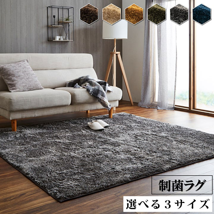 シャギー 引っ敷き 抗菌 毛足長々しい 引っ敷き 引っ敷き 矩形 四角四面 1.5畳 2畳 3畳 熱っぽい引っ敷き 取りまかなう ふかふか ふわふわ 丸洗い 愛玩動物 ちびっ子 床暖房装置 上滑り打ちきり工業 リビング 夕ご飯 御茶の間 ちびっ子お座敷 臥し所 一人暮らし ワンルーム