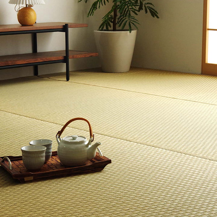 畳上敷き敷きつめカーペットい草261×352cm江戸間6畳四畳半茣蓙ござゴザ国産日本製無垢天然自然夏梅雨イ草さわやかおしゃれナチュラル和モダン敷物夏夏用ラグ抗菌防臭防ダニ調湿吸湿リラックス和室洋室寝室子ども部屋