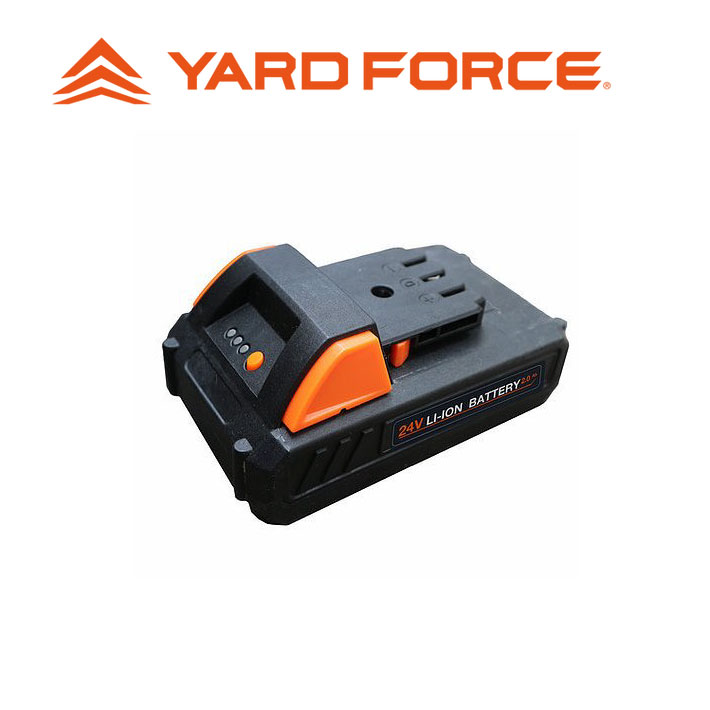24V乾電池 YARDFORCE 蓄積乾電池 ヤードフォース 24V 2.0Ah リチウムイオン(残量伏せ籠付) YARDFORCE24V似ている 貨物輸送無料