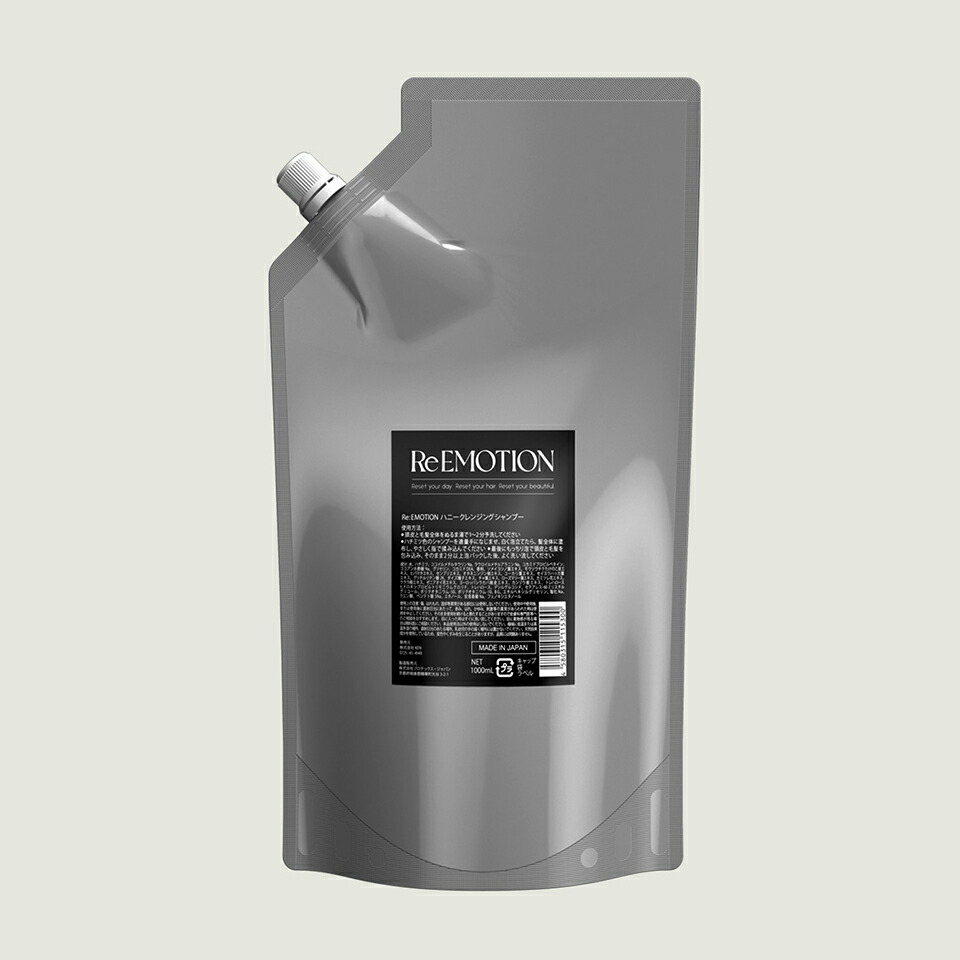 ReEMOTION ハニークレンジングシャンプー 1,000mL 詰め替え用