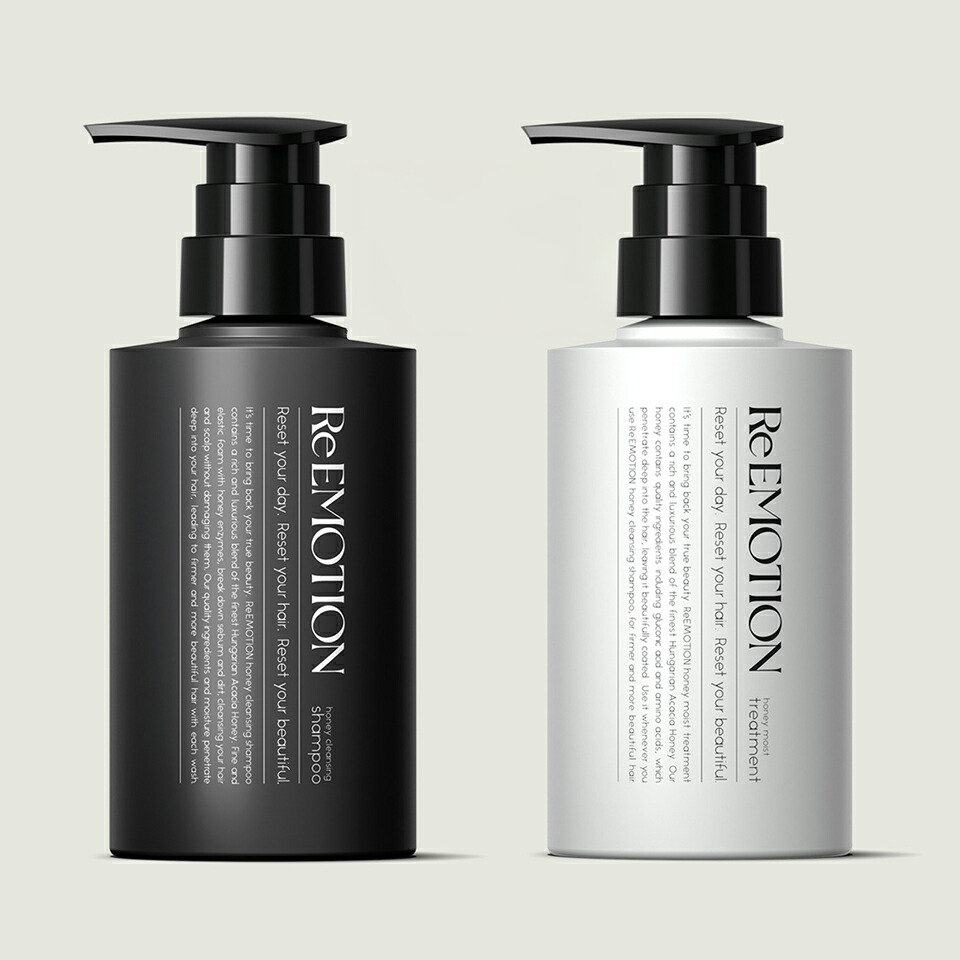 楽天市場】ReEMOTION シャンプー 1,000mL トリートメント 1,000g