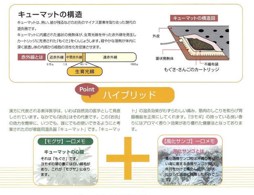 お得なクーポン配布中 送料無料 美味しいプレゼント付き その他 家庭用温灸器 キューマット Ac 8000 ハイブリッドバージョン キューマット お灸 もぐさ 健康 温熱治療 送料無料 代引き決済不可 Rica キューマット正規販売代理店 愛され続けて40年の実績 お灸の