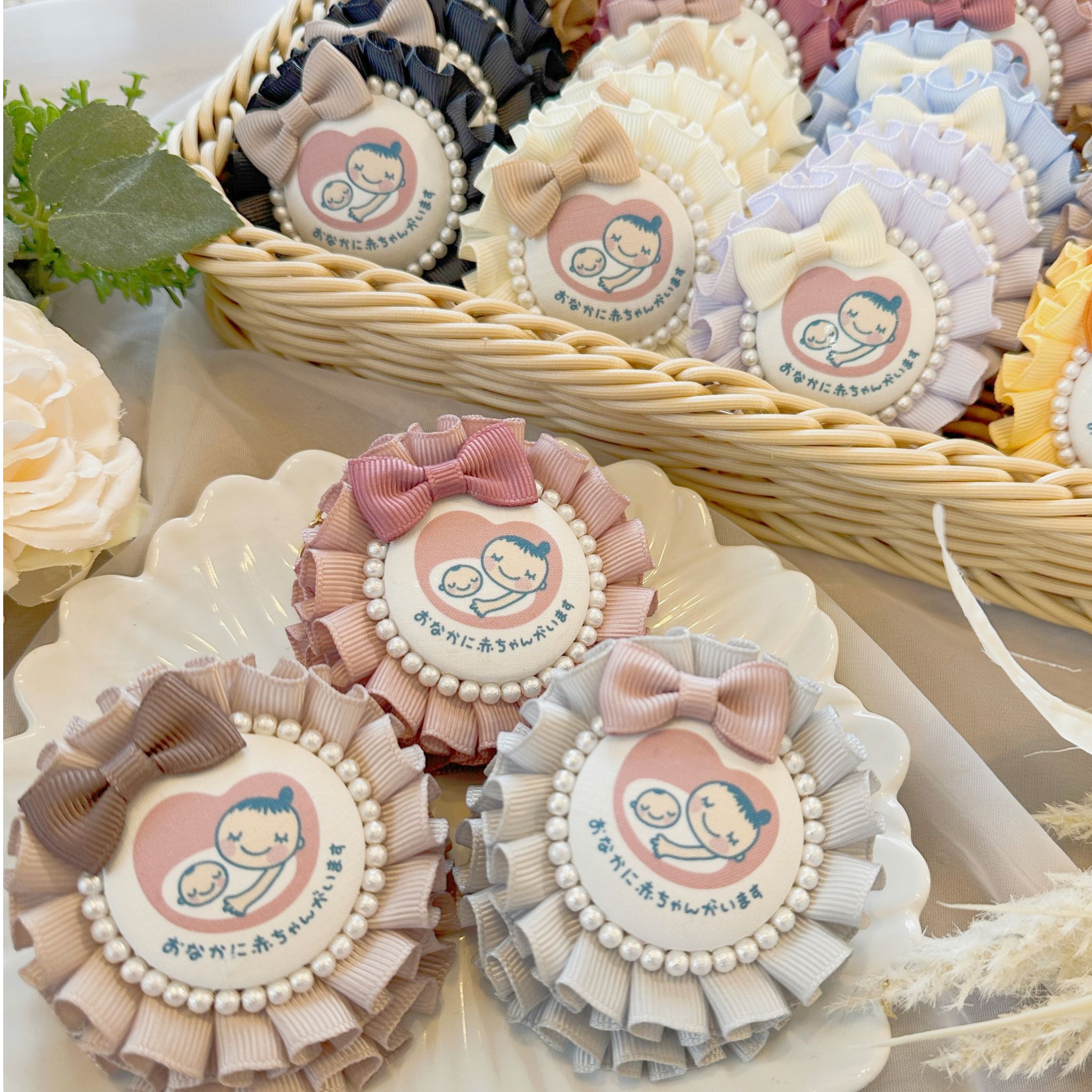 おにぎり君＆おにぎりちゃん♡オーダーメイド商品♡ベビーヘア