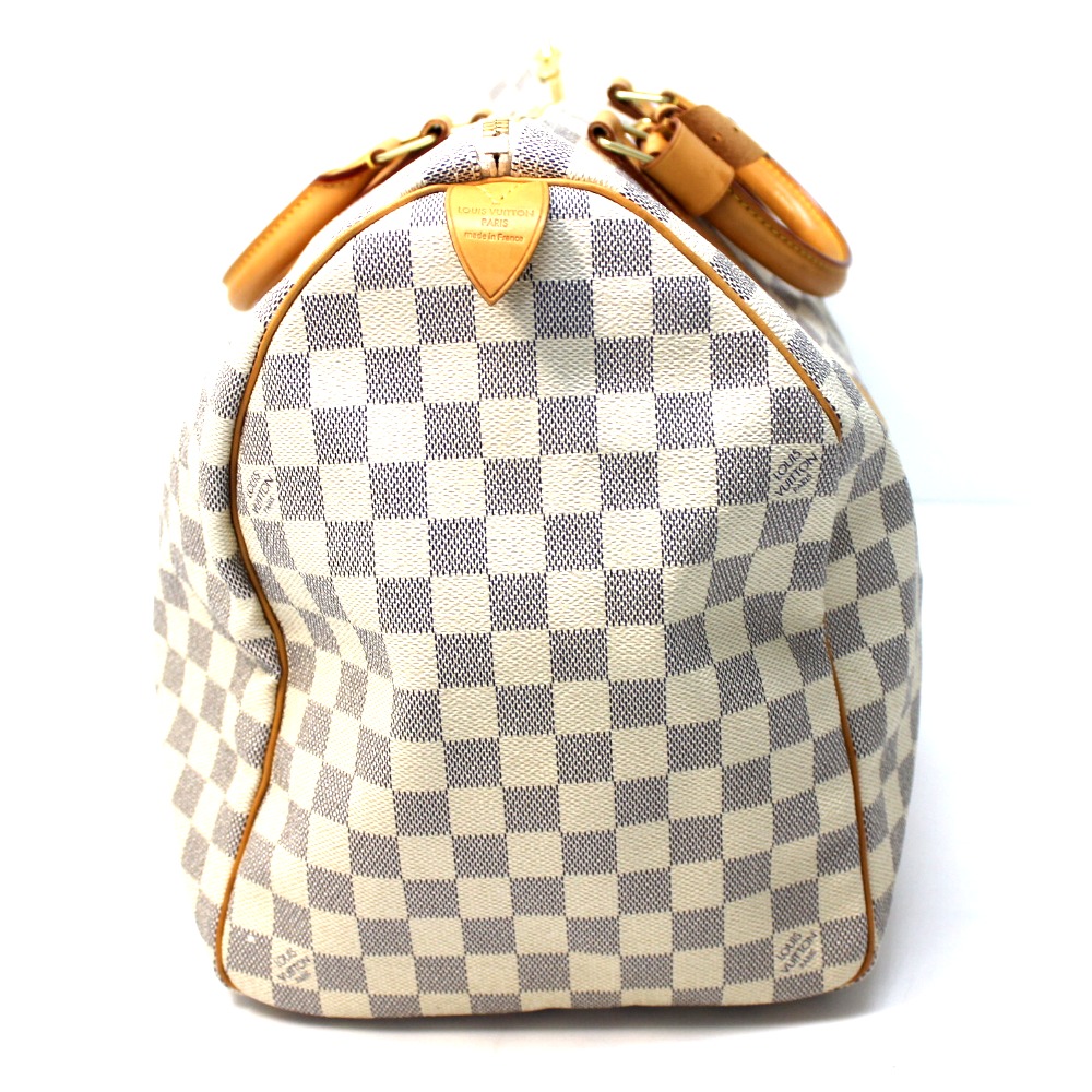 BRANDSHOP REFERENCE: AUTHENTIC LOUIS VUITTON Damier Azur Keepall 50 Hand Bag Travel Bag Duffle ...