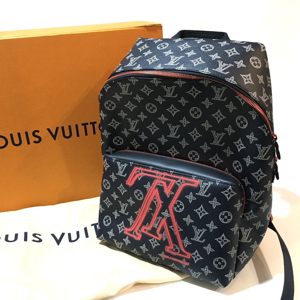 BRANDSHOP REFERENCE: AUTHENTIC LOUIS VUITTON Monogram - Ink Apollo - Backpack Upside Down ...