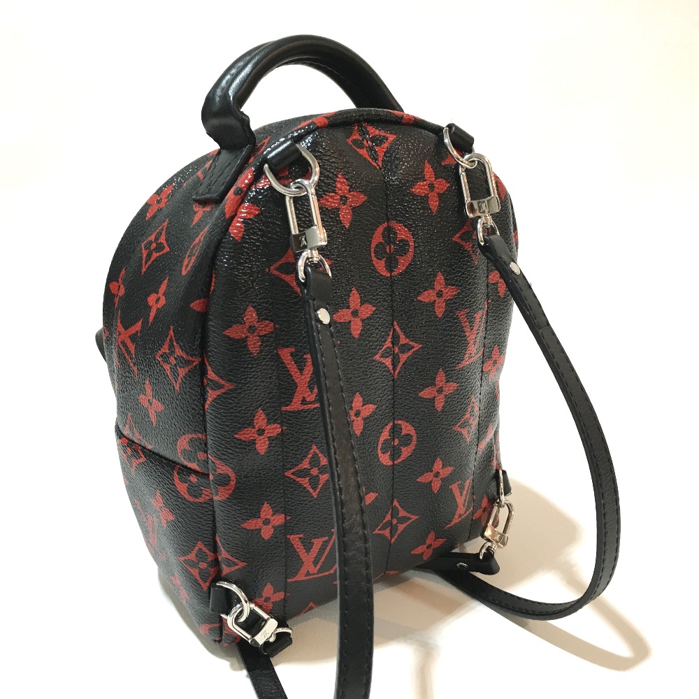 BRANDSHOP REFERENCE: AUTHENTIC LOUIS VUITTON Monogram Anhura Rouge Palm Springs Backpack Mini ...
