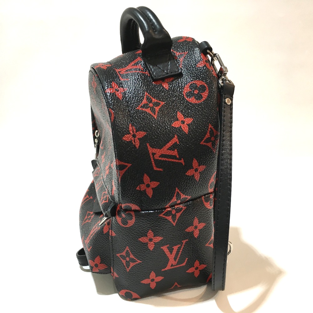 BRANDSHOP REFERENCE: AUTHENTIC LOUIS VUITTON Monogram Anhura Rouge Palm Springs Backpack Mini ...