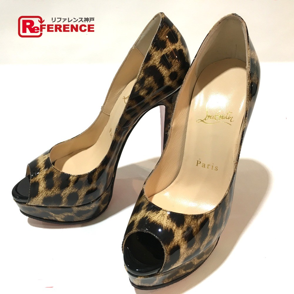 christian louboutin leopard pumps