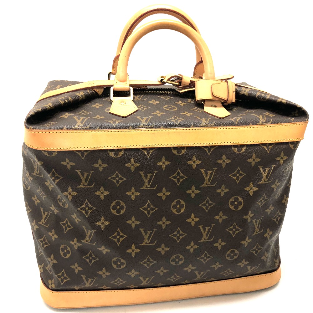 BRANDSHOP REFERENCE: AUTHENTIC LOUIS VUITTON Monogram Cruiser Bag 40 Hand Bag Duffle Bag Brown ...