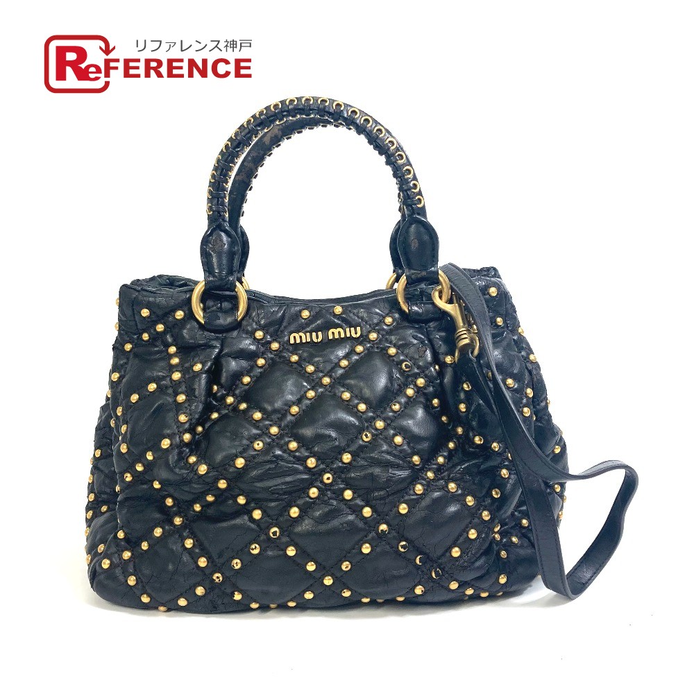 miumiu ナッパクリスタル　クリスタルチェーンのみ ミュウミュウmiumiuバッグ正規品ビジューナッパクリスタルCIELO