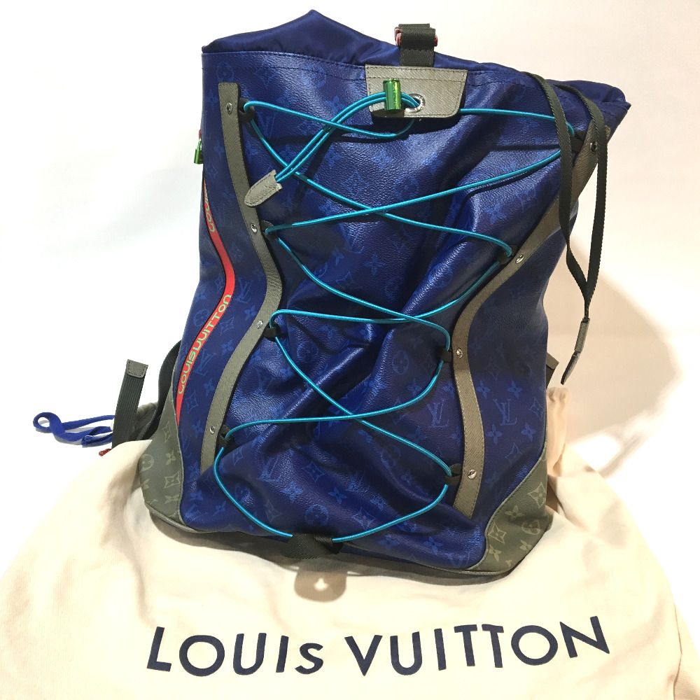 BRANDSHOP REFERENCE: AUTHENTIC LOUIS VUITTON Monogram - split Split line Backpack Backpack ...