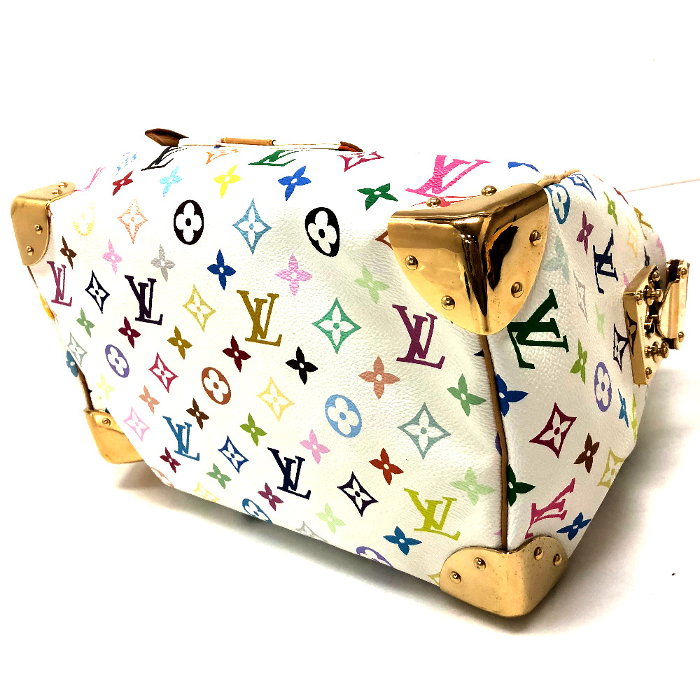 BRANDSHOP REFERENCE: AUTHENTIC LOUIS VUITTON Monogram-Multicolore Speedy 30 Mini Boston Hand Bag ...