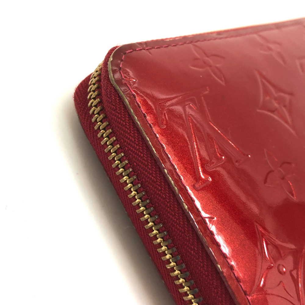 Louis Vuitton Red Patent Leather Wallet | semashow.com