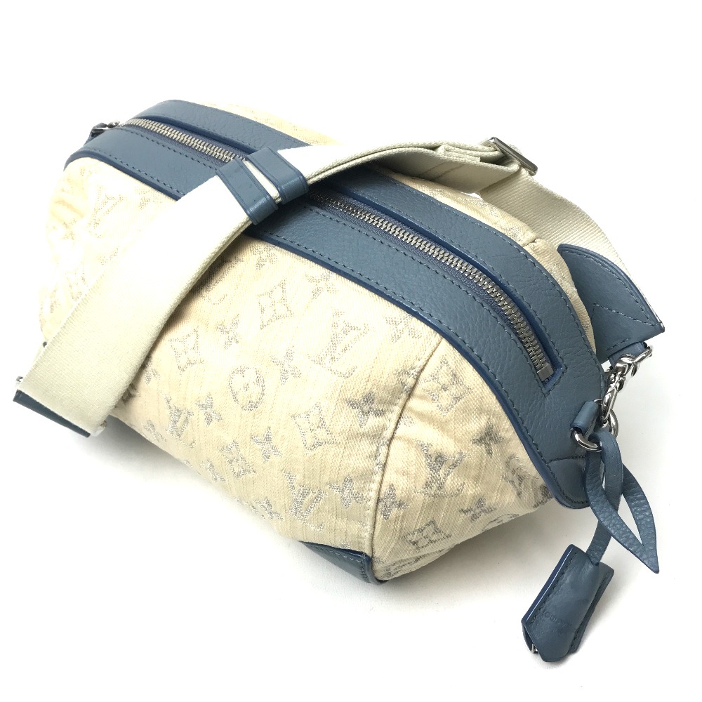 BRANDSHOP REFERENCE: AUTHENTIC LOUIS VUITTON Monogram Denim Pochette - Round Mini bag Pochette ...