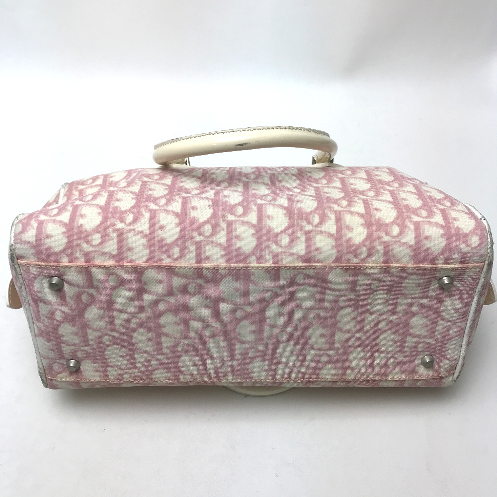 BRANDSHOP REFERENCE: Christian Dior Christian Dior mini-Boston bag trotteur vintage handbag PVC ...