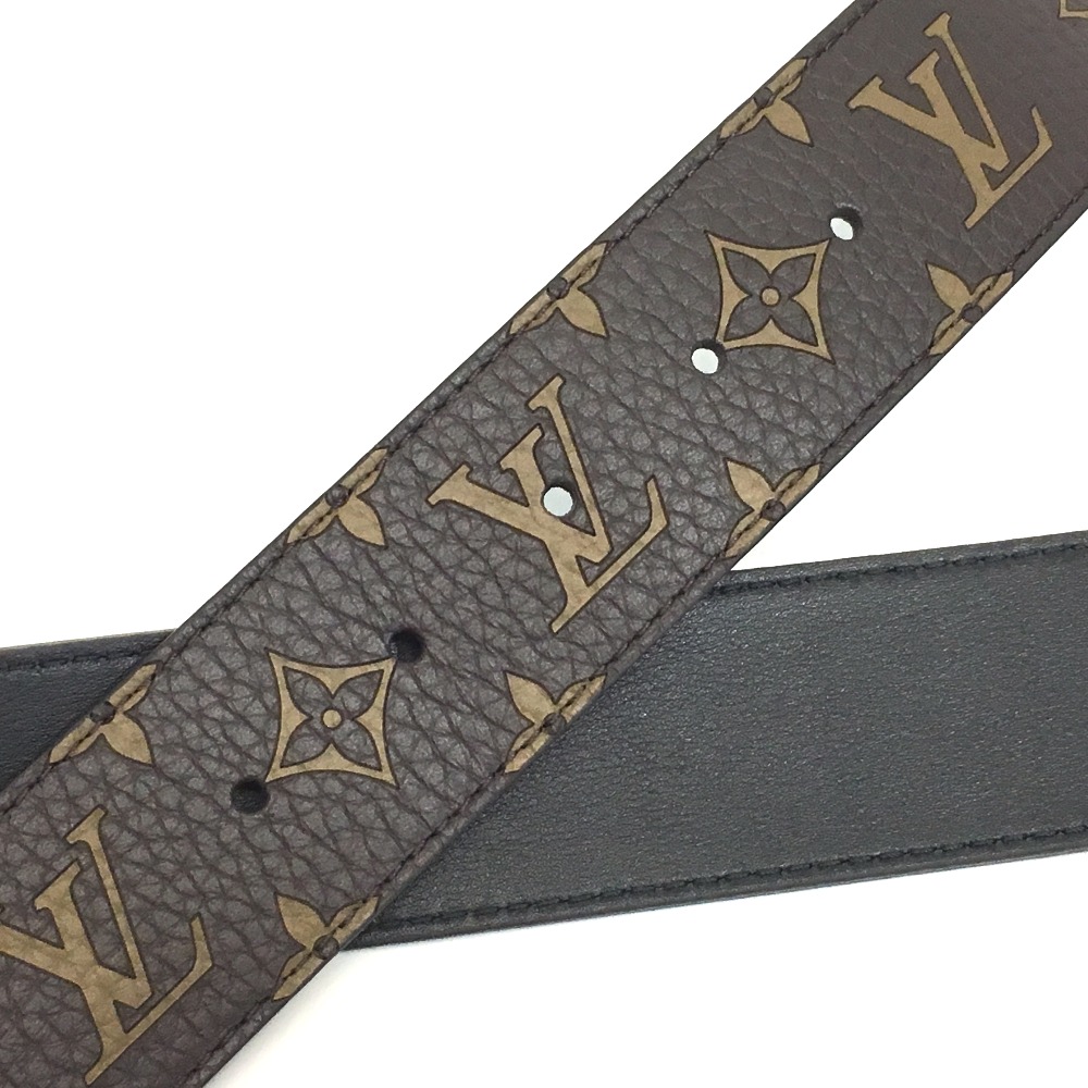 Black Louis Vuitton X Supreme Belt | semashow.com