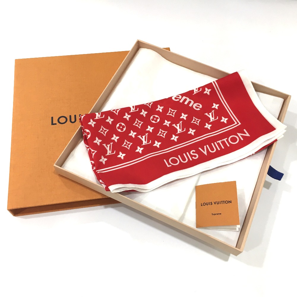 BRANDSHOP REFERENCE: AUTHENTIC LOUIS VUITTON Monogram Men&#39;s Women&#39;s Louis Vuitton x Supreme 17aw ...