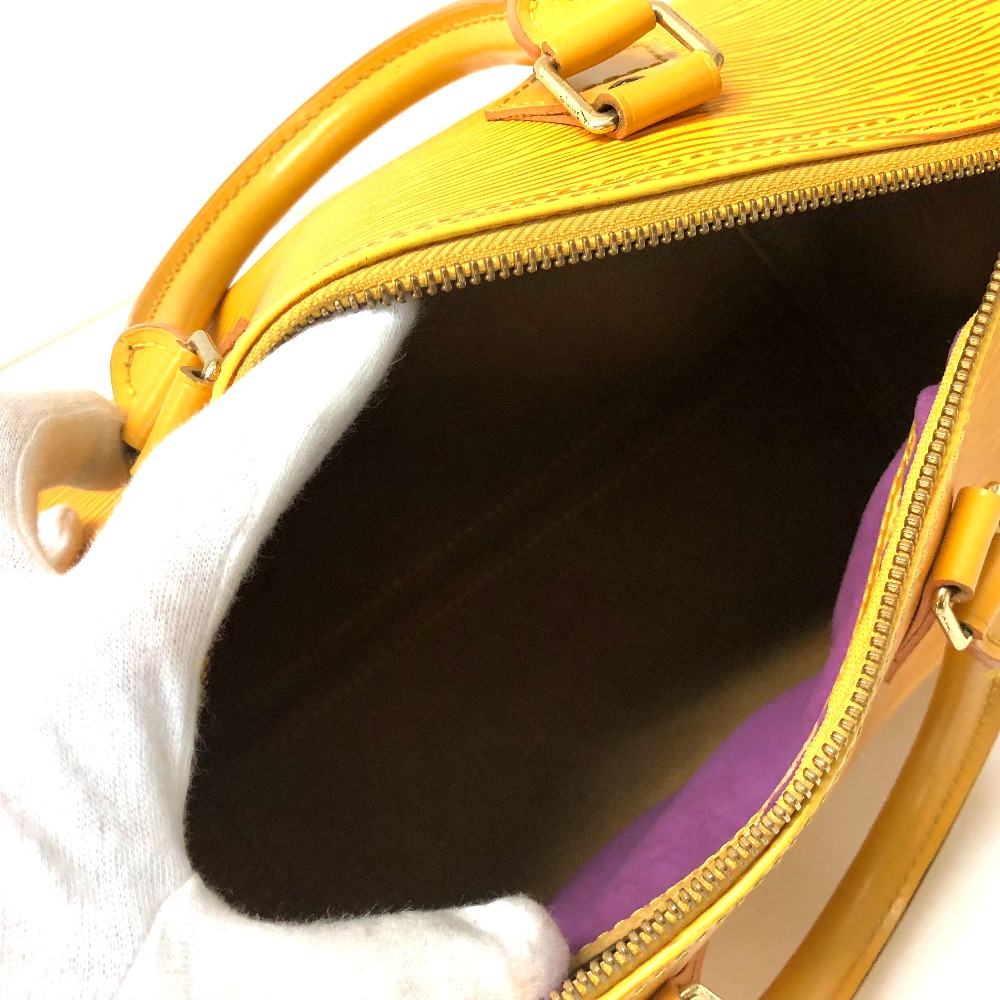 BRANDSHOP REFERENCE: AUTHENTIC LOUIS VUITTON Epi Speedy 25 Mini Duffle Bag Hand Bag Duffle Bag ...