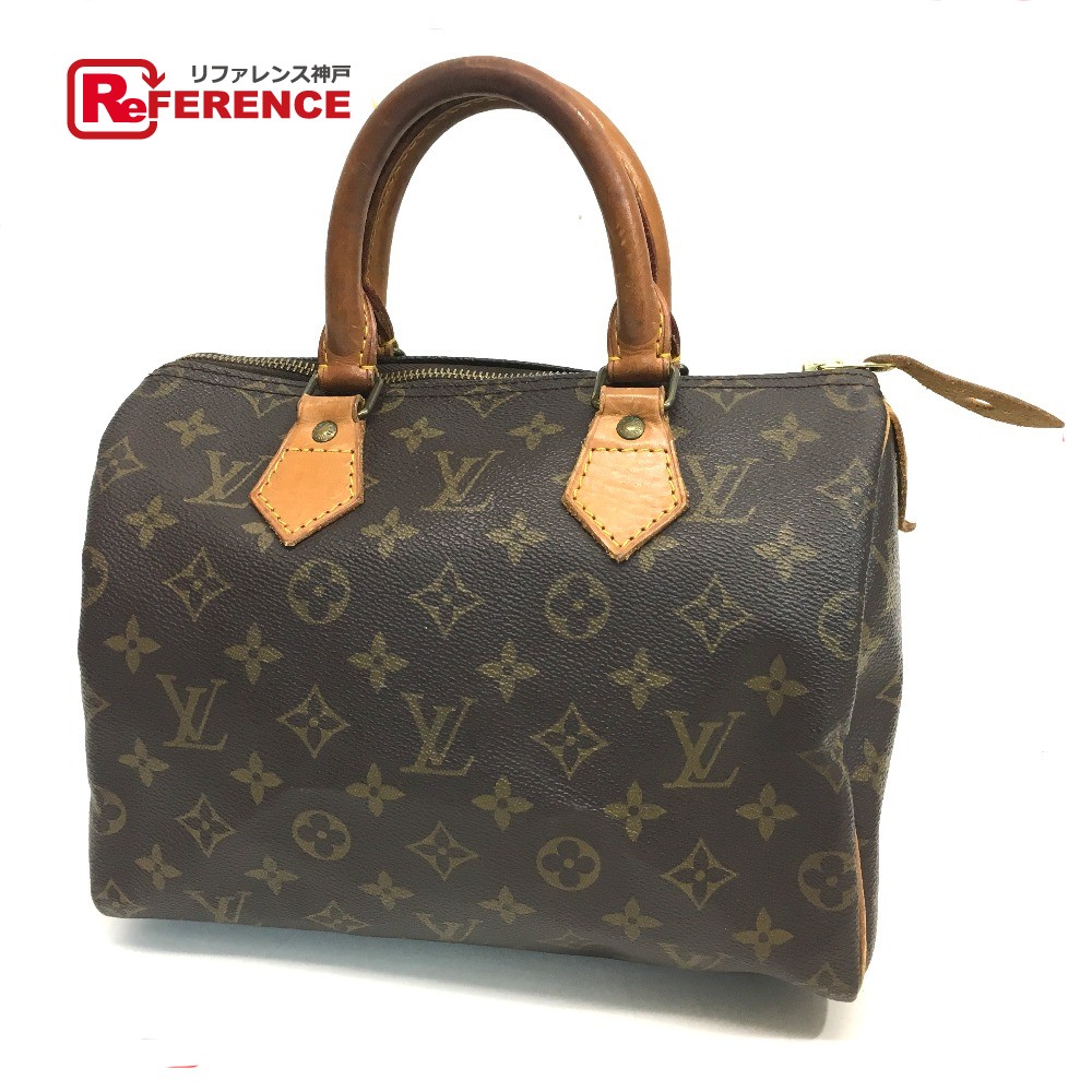 BRANDSHOP REFERENCE: AUTHENTIC LOUIS VUITTON Monogram Speedy 25 Mini Duffle Bag Hand Bag ...