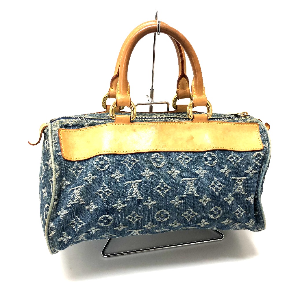 BRANDSHOP REFERENCE: AUTHENTIC LOUIS VUITTON Monogram Denim Neo - Speedy Women&#39;s Bag Hand Bag ...