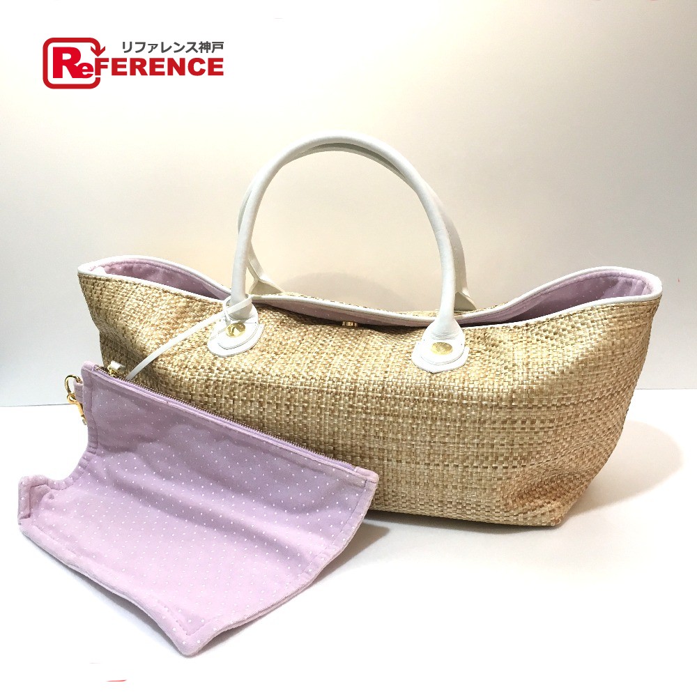 Samantha Thavasa サマンサタバサ ラージ トートバッグ エルメス Hermes ポーチ付き 中古 ハンドバッグ ストロー 買取 高い 合成皮革 ベージュ レディース 中古 ブランドショップ リファレンス Samantha Thavasa サマンサタバサ ラージ トートバッグ エルメス Hermes ポーチ付き 中古 ハンドバッグ ストロー 買取 高い 合成皮革 ベージュ レディース 中古 ブランドショップ リファレンス