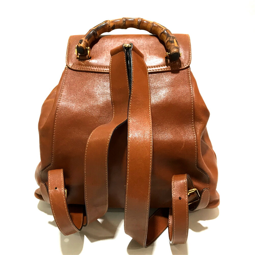グッチ バッグ バックパック 新品 リュックサック リュック デイパック レディース レア物 ブラウン Gucci 中古 オールドグッチ バンブーxレザー ブランドショップ リファレンス グッチ バッグ バックパック 新品 リュックサック リュック デイパック レディース レア物 ブラウン Gucci 中古 オールドグッチ バンブーxレザー ブランドショップ リファレンス