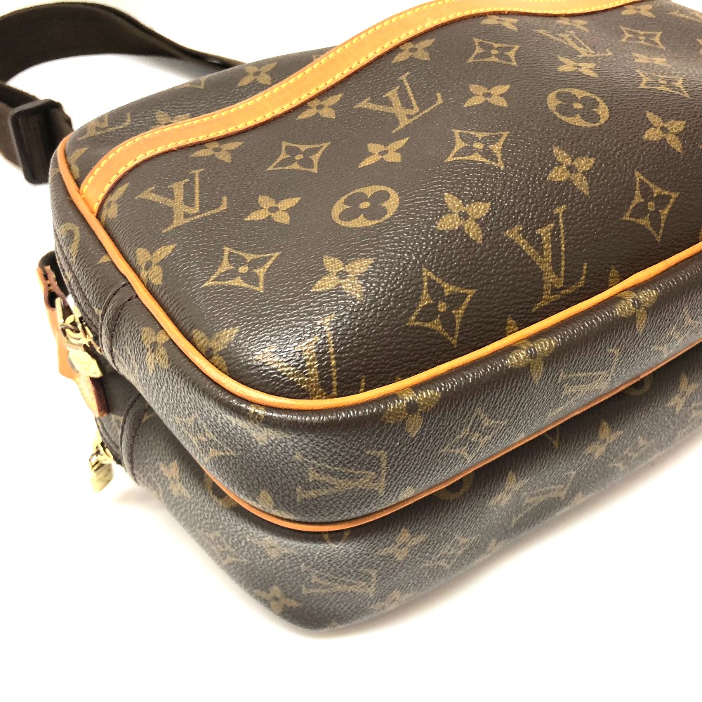Authentic Louis Vuitton Monogram Reporterpm Men S Women Shoulder Bag Brown Monogramcanvas M45254 Authentic Louis Vuitton Monogram Reporterpm Men S Women Shoulder Bag Brown Monogramcanvas M45254