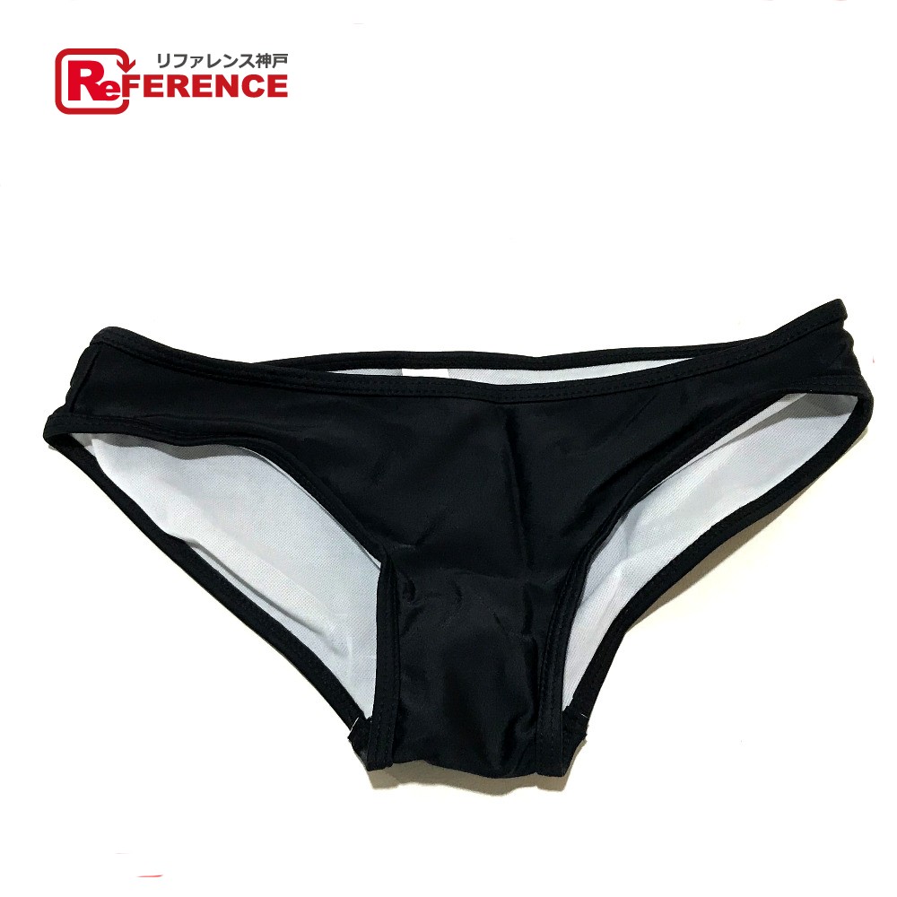 black bikini pants