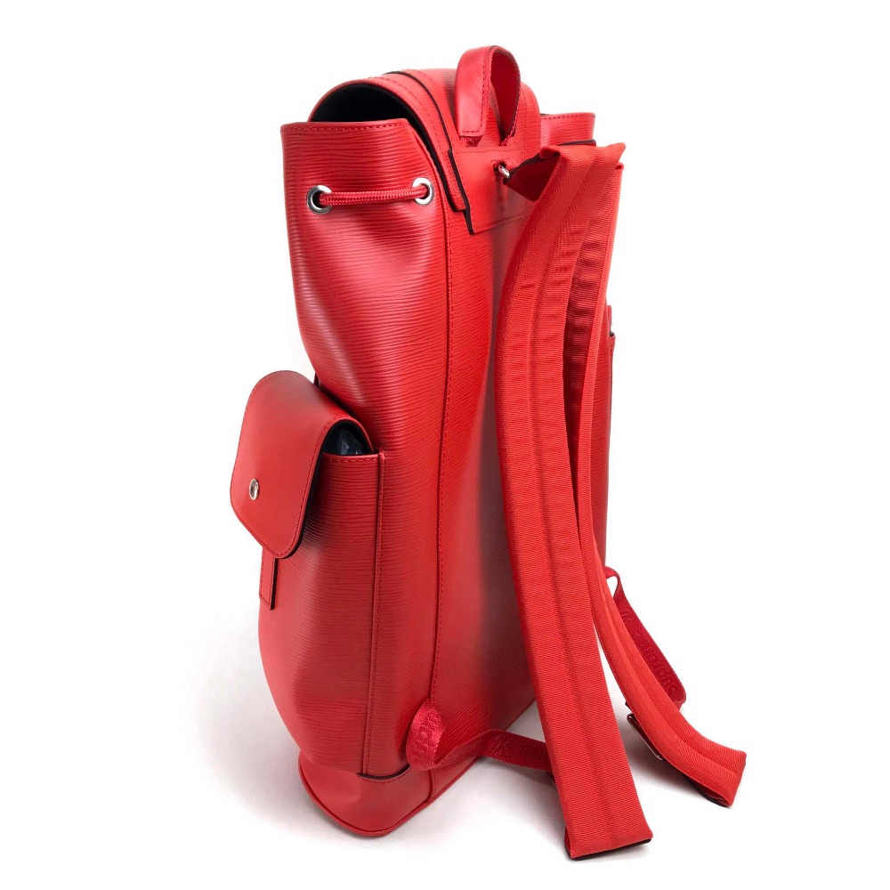 Louis Vuitton X Supreme Christopher Backpack Epi PM Red, 52% OFF