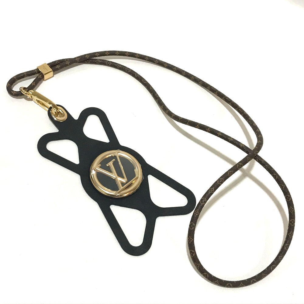 BRANDSHOP REFERENCE: AUTHENTIC LOUIS VUITTON LV circle Phone holder-Louise Neck with Strap ...